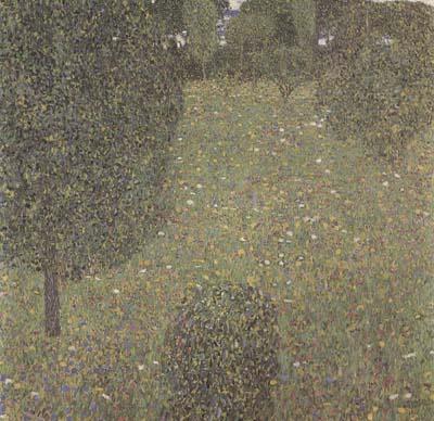 Gustav Klimt Landscape Garden (Meadow in Flower) (mk20) Norge oil painting art